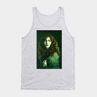 Vintage Gothic Femme Fatale Vampire Tank Top